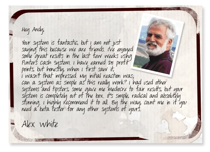 Punters Cash System testimonial mobile 2